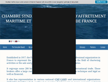 Tablet Screenshot of french-shipbrokers.org